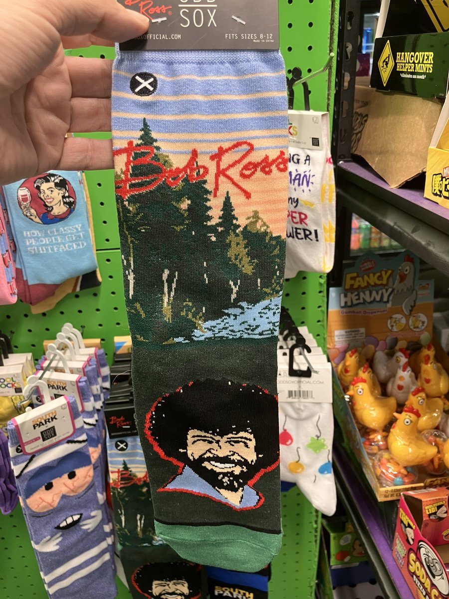 bluntphil's tweet image. AWAY DAY RANDOM SERVICE STATION SHIT - Utah Desert Edition
- Bob Ross socks 🧦 $12