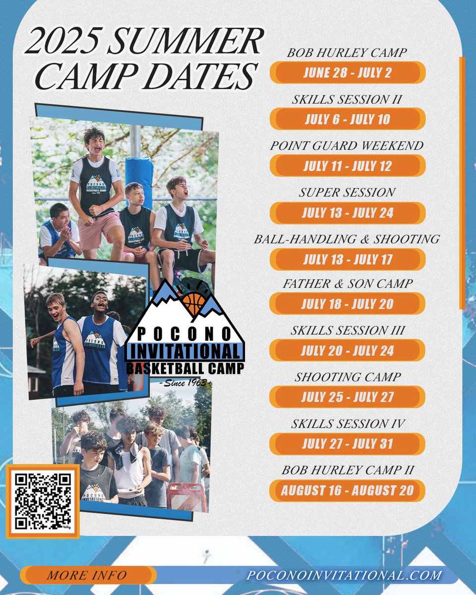 poconoinvite's tweet image. Happy Father’s Day to all our amazing camp dads! ⛰️
From drop-offs and pick-ups and Father-Son Weekends, we appreciate you, and the memories you help create. ☀️