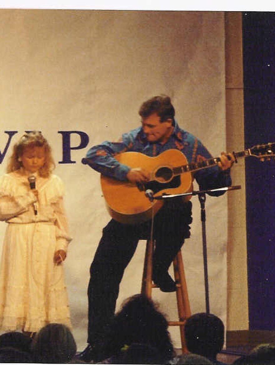 mirandalambert's tweet image. Happy Father’s Day Rick Lambert. Thanks for teaching me how to hunt, fish, play guitar, write songs, clean a cast iron skillet and stay true to my roots. You’re the reason for my dimples and my love of Guy Clark , Haggard and John Prine. Love you daddy.