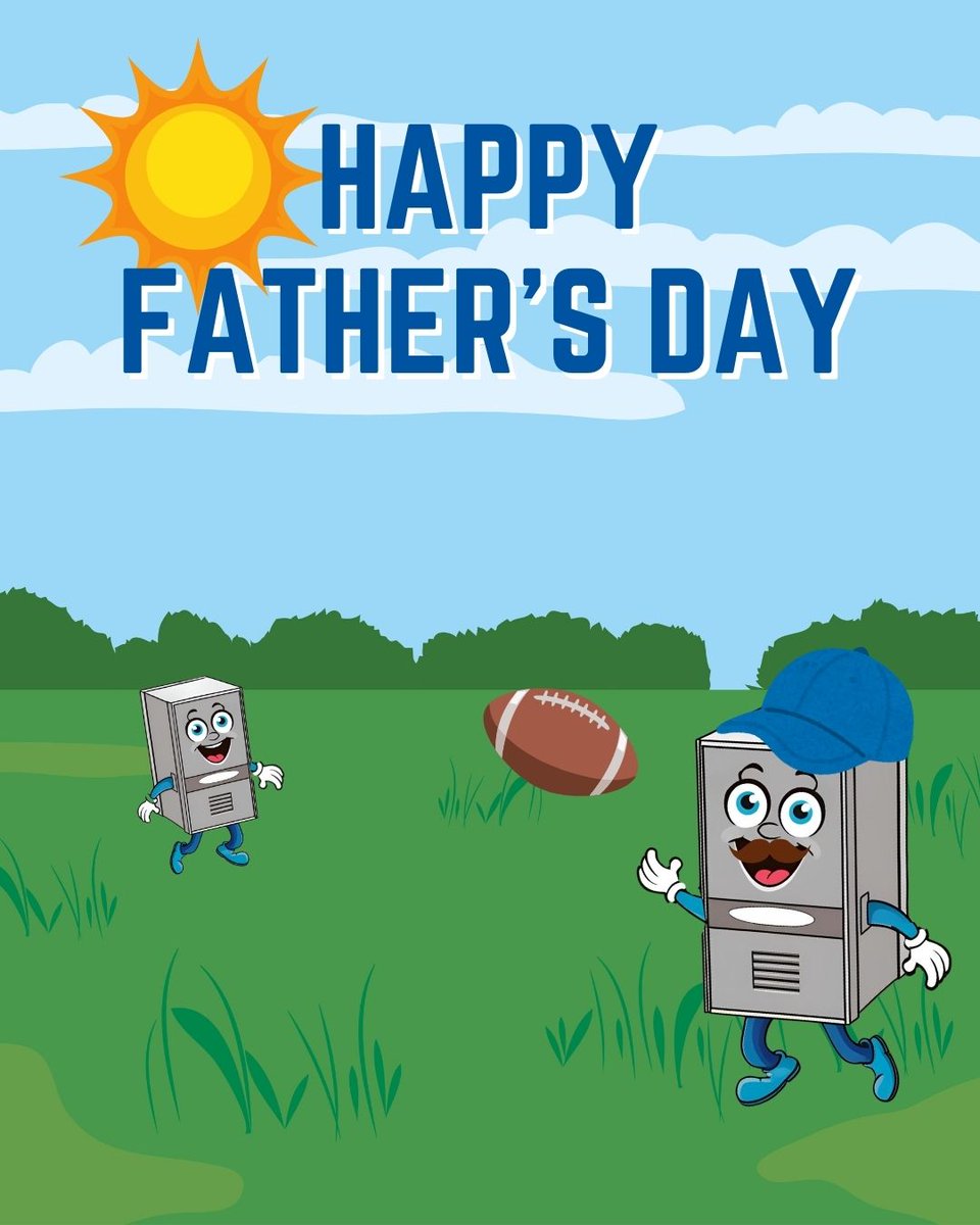 Happy Father’s Day to all the dads who keep things running smoothly, just like a well-tuned HVAC system! 👔💙