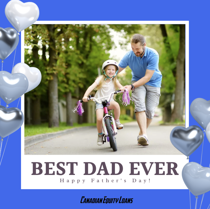 CANEquityLoans's tweet photo. Dads: Our first bike instructors and lifelong navigators. Thanks for steering us right. Happy Father's Day! 🛣️ #DadAdventures #FathersDay https://t.co/N2Nur7bRKe