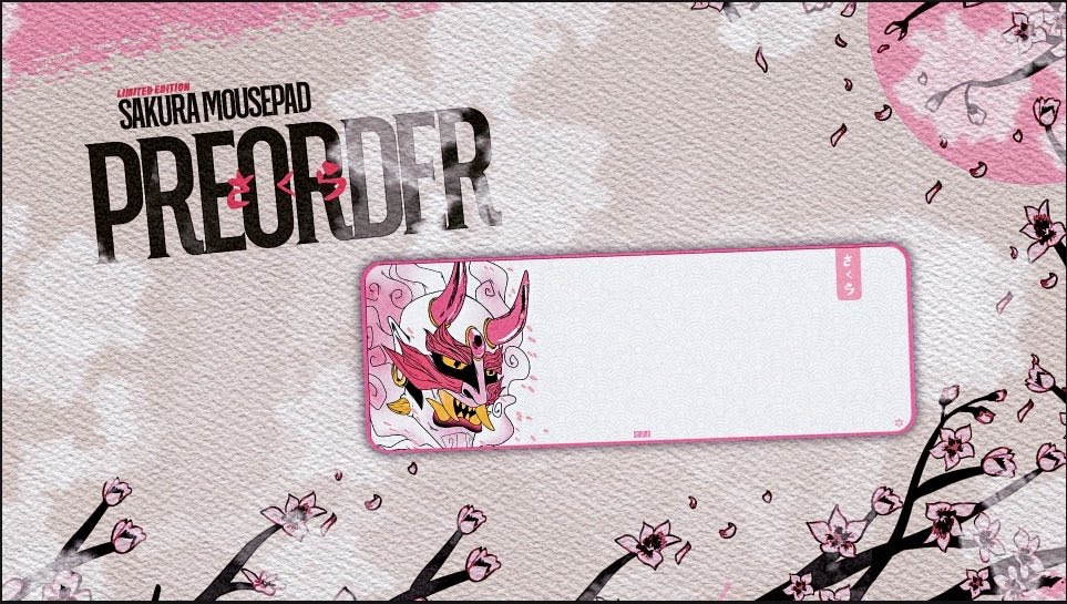 "Through life and death, there is beauty and violence."

Grab your limited edition Sakura Mousepad featuring our oni from today through June 27th!

🔗 below ⬇️

#LetsBlossom🌸