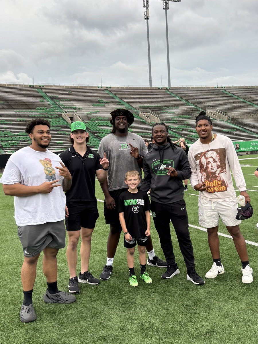 Joslyn Shelton (@sheltonjos38837) on Twitter photo Started last week at <a href="/HerdFB/">Marshall Football</a> youth camp with our youngest, ended the week with the oldest. Thanks to MU coaches, players, and staff for great camps! ππ Started last week at <a href="/HerdFB/">Marshall Football</a> youth camp with our youngest, ended the week with the oldest. Thanks to MU coaches, players, and staff for great camps! ππ