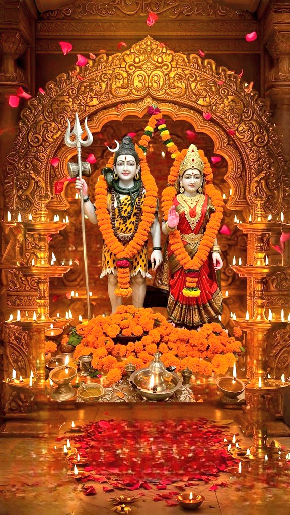 ॐ नमः पार्वती पतये, हर-हर महादेव॥🙏♥️