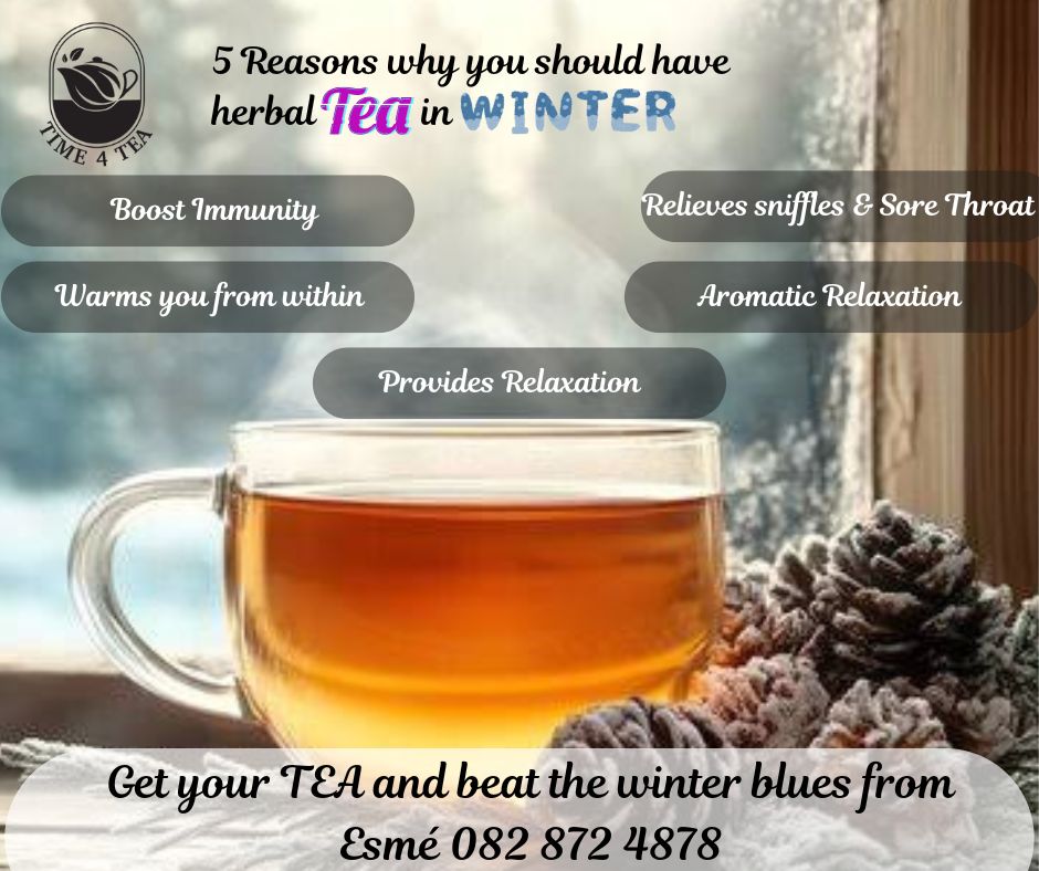 Maria_4ever_Sharky (@mariasto123) on Twitter photo Time 4 Tea
Events Host, Loose leaf tea distributor and specialty tea supplier.
Esmé 0828724868
info@time4tea.co.za
Visit us at
60 Lyttelton Road Clubview Centurion
Orders - time4tea.co.za
#Time4Tea
#HealthWellness #Love4Tea
#TeaGifts #GiftIdeas
#EarlGrey #Herbal Time 4 Tea
Events Host, Loose leaf tea distributor and specialty tea supplier.
Esmé 0828724868
info@time4tea.co.za
Visit us at
60 Lyttelton Road Clubview Centurion
Orders - time4tea.co.za
#Time4Tea
#HealthWellness #Love4Tea
#TeaGifts #GiftIdeas
#EarlGrey #Herbal