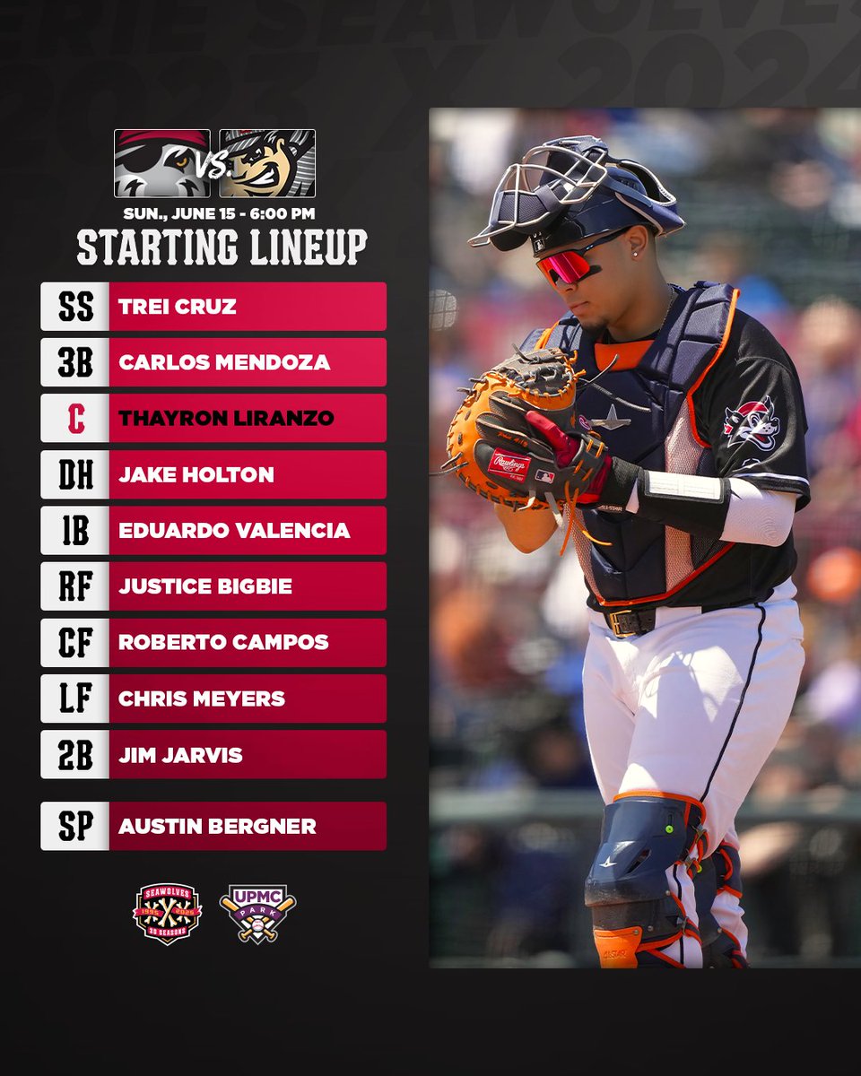 Erie SeaWolves (@erie_seawolves) on Twitter photo Shout-out to all the dads
⏰: 6:00 p.m.
🏟️: PNG Field
🌥️: 66º and Cloudy
📻: Fox Sports 1330 AM, iHeart App
📺: MLB TV Premium, Bally Live App, MiLB.TV
🎙️: <a href="/SamLebowitz_/">Sam Lebowitz</a> Shout-out to all the dads
⏰: 6:00 p.m.
🏟️: PNG Field
🌥️: 66º and Cloudy
📻: Fox Sports 1330 AM, iHeart App
📺: MLB TV Premium, Bally Live App, MiLB.TV
🎙️: <a href="/SamLebowitz_/">Sam Lebowitz</a>
