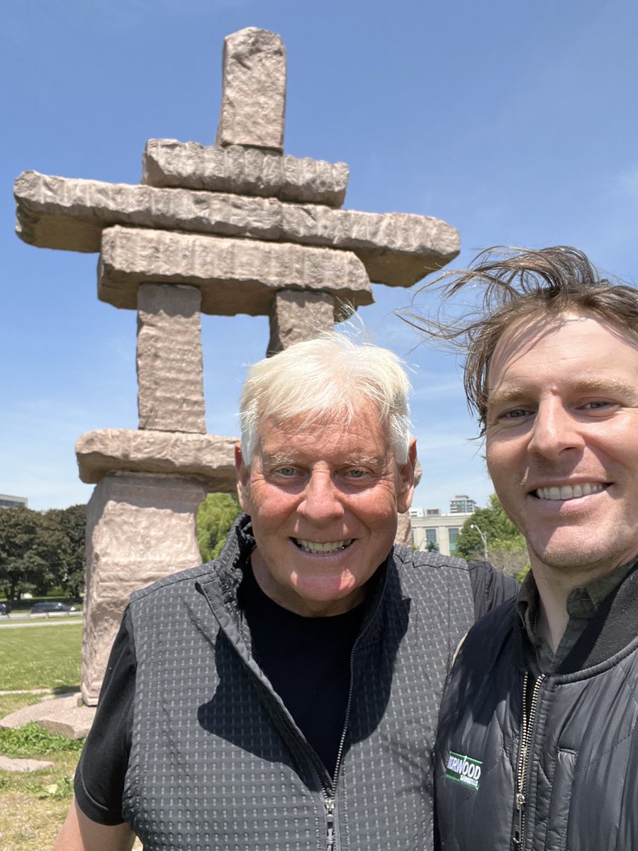 Happy Father’s Day at the good luck Inukshuk to all the Dads