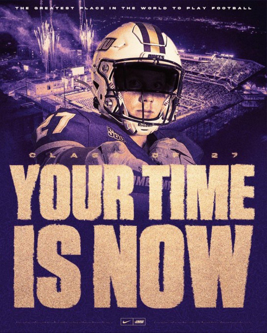 Thanks for the Graphic 💜
<a href="/Coach_Smith61/">Coach Chris Smith</a> <a href="/JMUFBRecruiting/">JMU Football Recruiting</a> #godukes