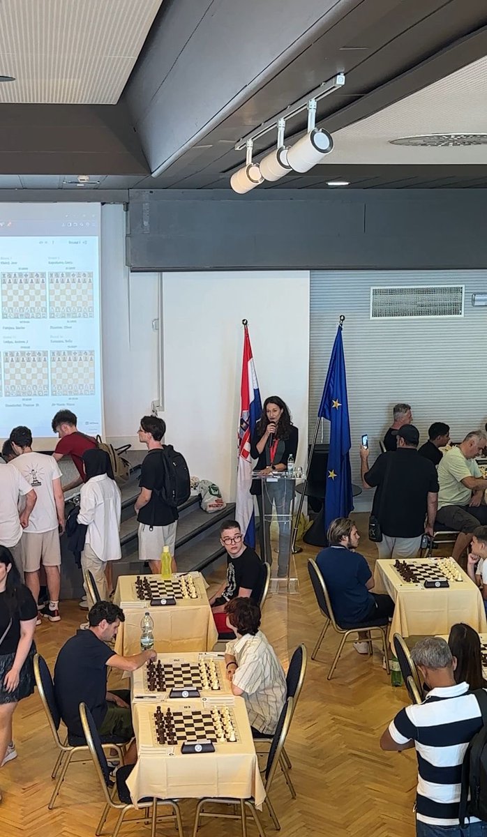 lenachess's tweet image. We have just opened the Pula Open 2025. Nearly 30 federations with almost 300 chess players. Both I and @OutpostChess are proud to collaborate with such a tournament, one with an exceptional tradition.

Good games everybody! ♟️
#outpost #is #everywhere
