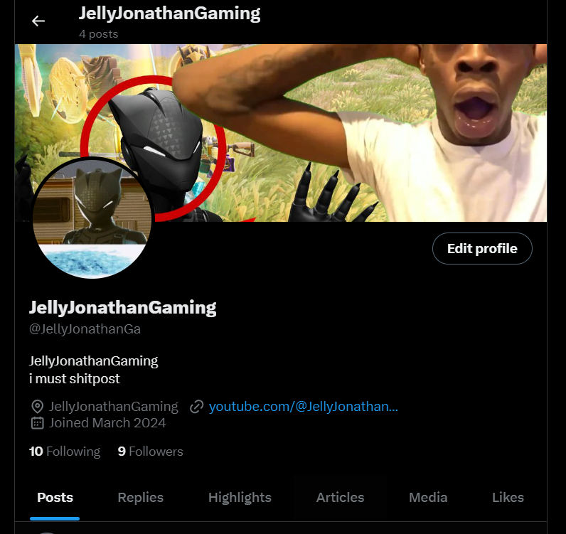 JellyJonathanGaming tweet media