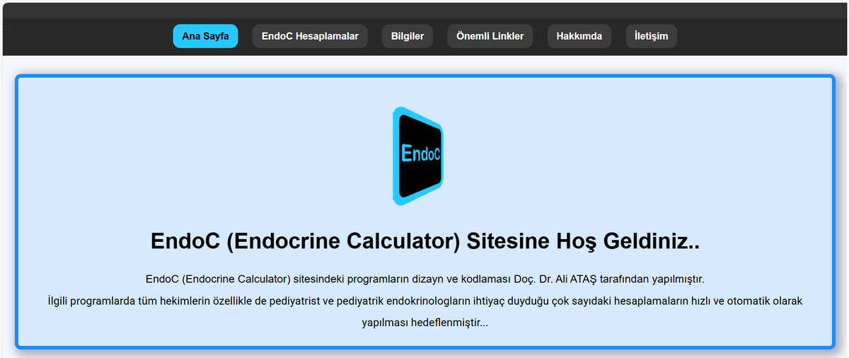 endoc.com.tr 
sitesi yenilenmiştir...