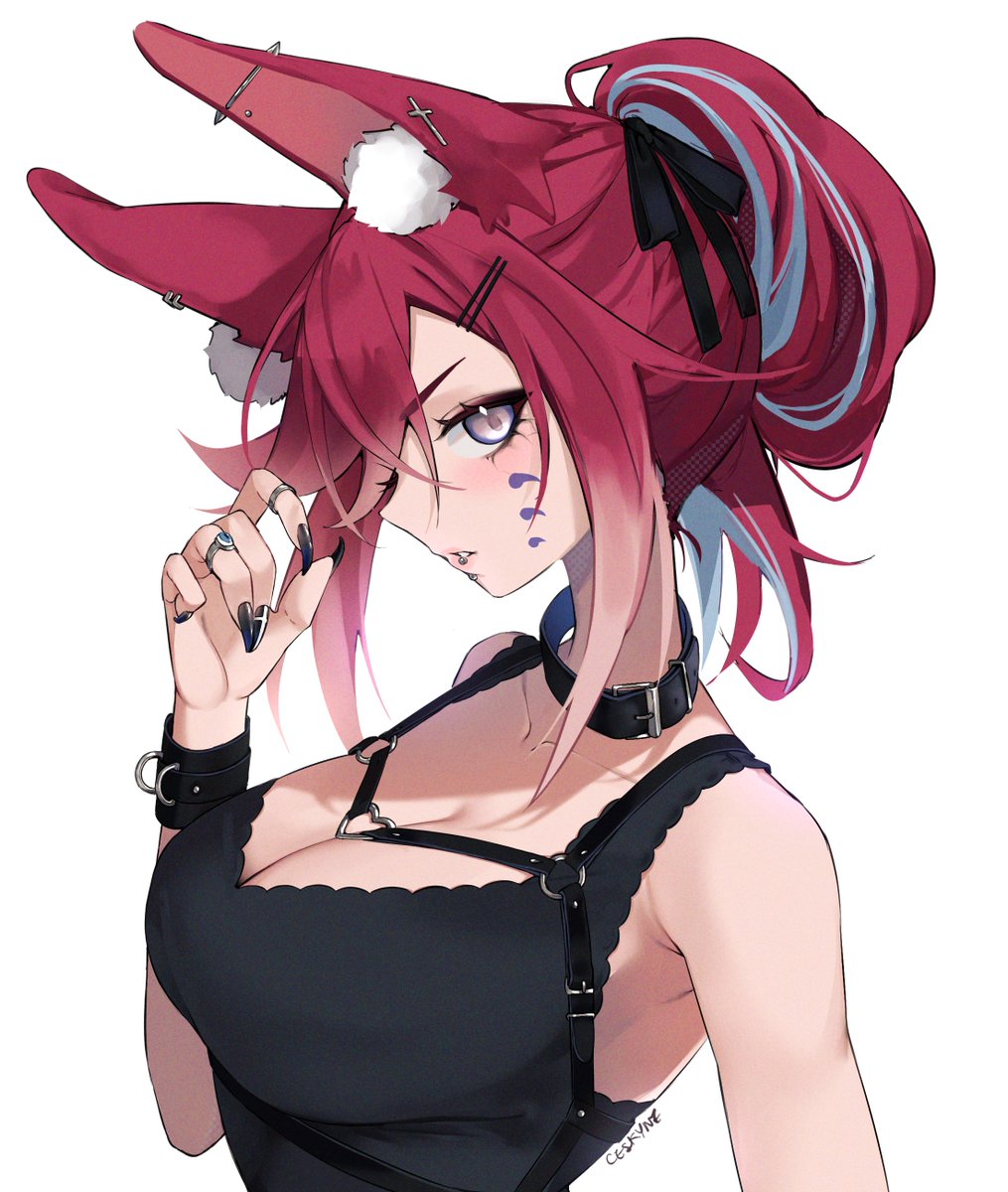 ceskyne's tweet image. Happy birbday🖤#kairisflame