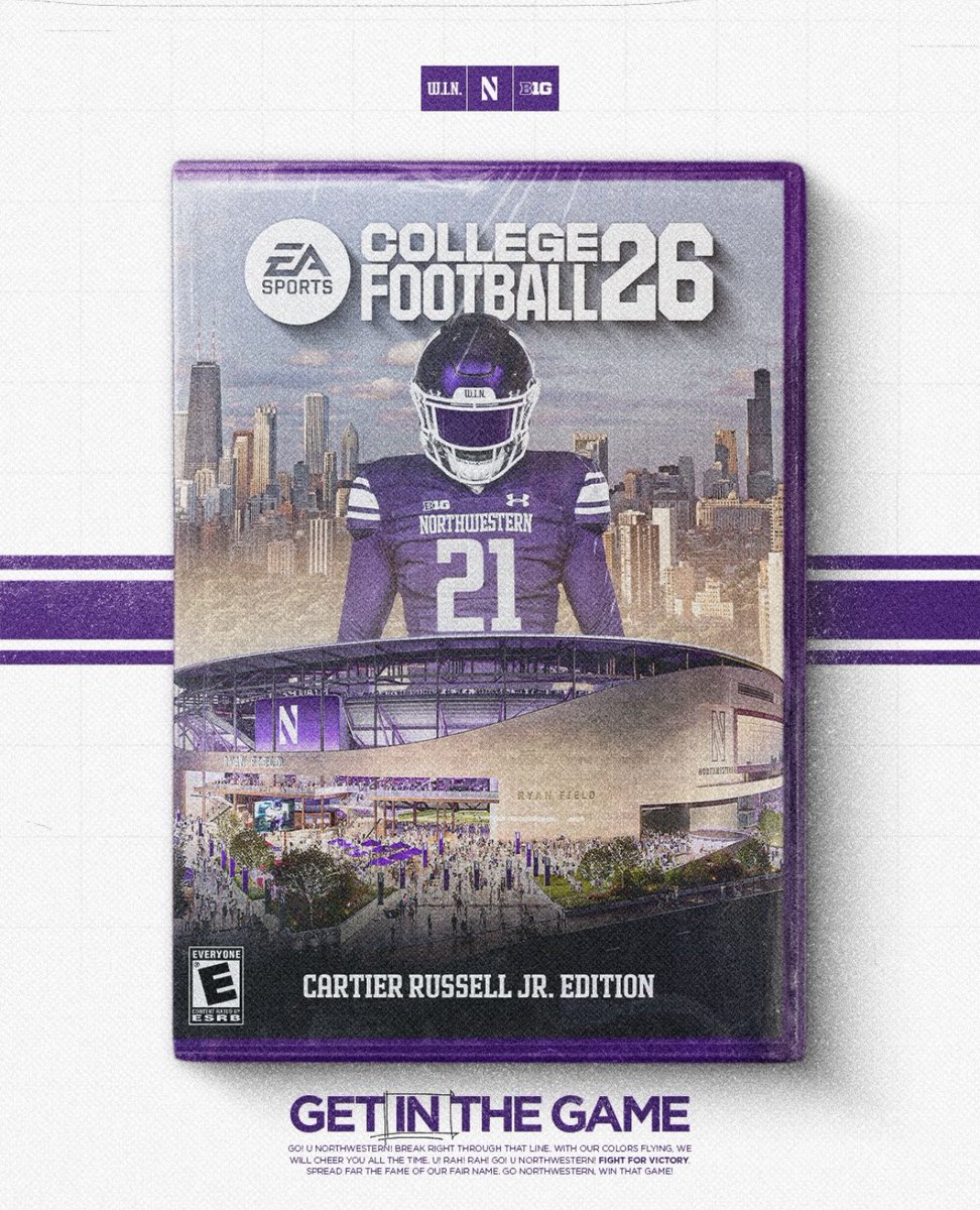 Cartier Russell Jr. (2027) (@cartierrussjr21) on Twitter photo Thank you <a href="/NUFBFamily/">Northwestern Football</a> <a href="/Smith_D55/">Drew Smith</a> For the graphic and reaching out! Can’t wait to see what the future holds.. Thank you <a href="/NUFBFamily/">Northwestern Football</a> <a href="/Smith_D55/">Drew Smith</a> For the graphic and reaching out! Can’t wait to see what the future holds..