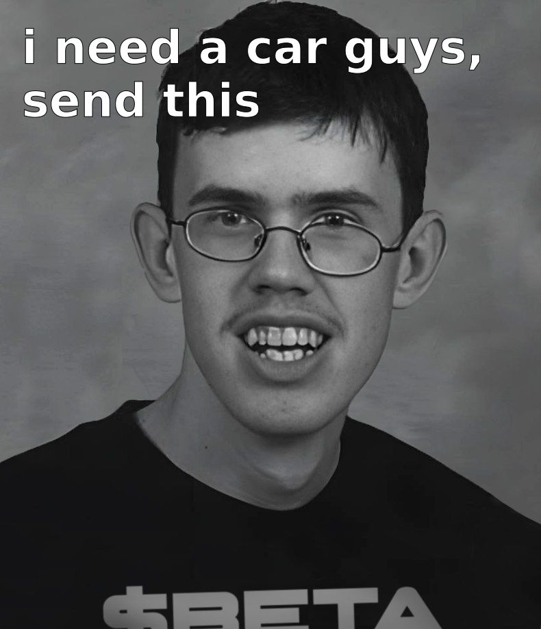 I need a car guys, send $BETA