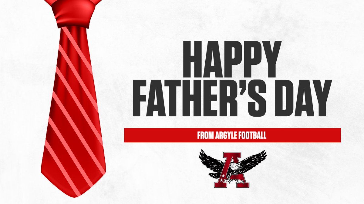Happy Father’s Day to all the dads in the Argyle Football community!