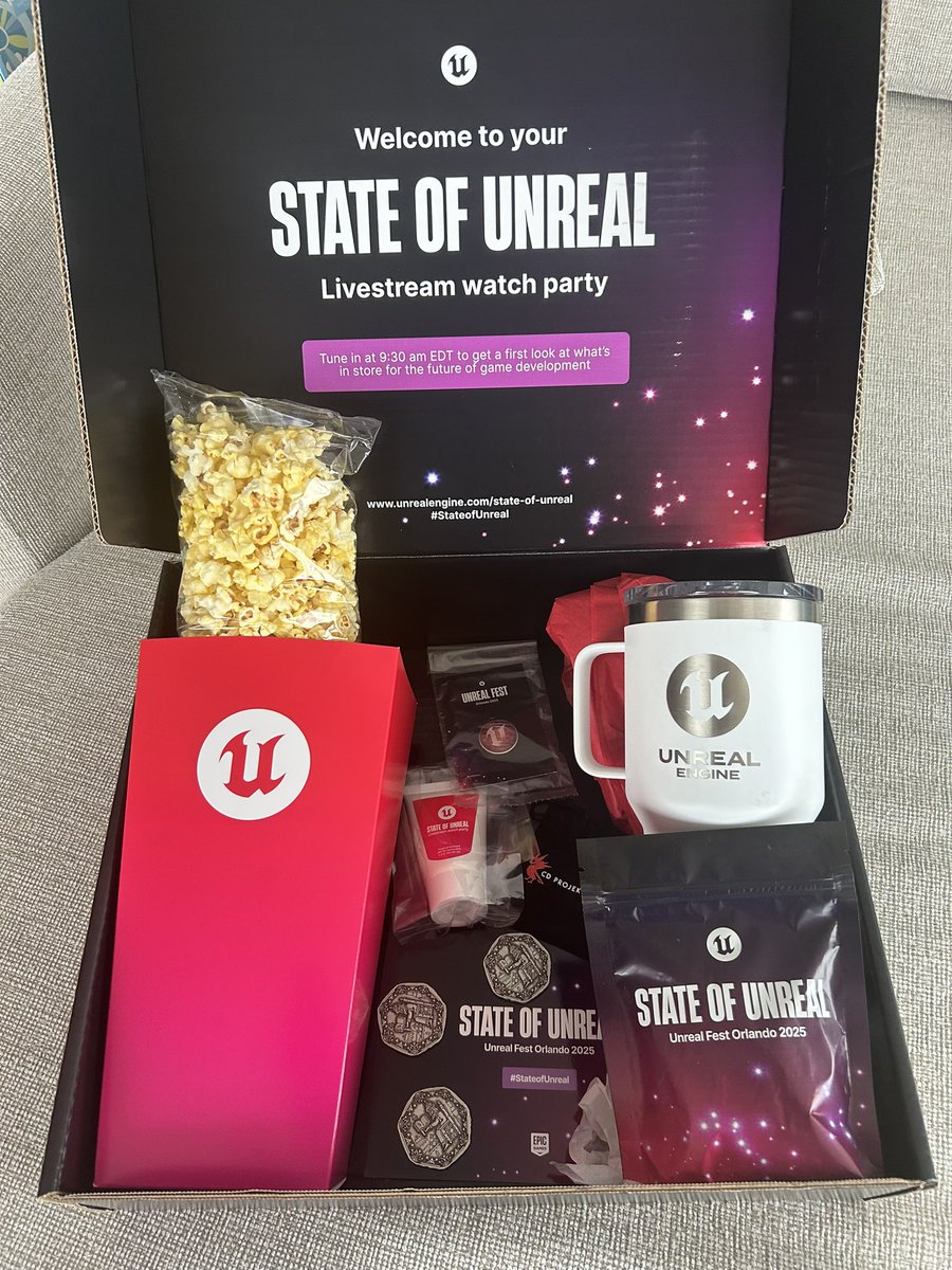 CWBob100 (@cwbob100) on Twitter photo Just got home to find a package from <a href="/UnrealEngine/">Unreal Engine</a> and <a href="/EpicGames/">Epic Games Store</a> thank you so much!!!
(Iβm going to use this cup every day)
#StateOfUnreal Just got home to find a package from <a href="/UnrealEngine/">Unreal Engine</a> and <a href="/EpicGames/">Epic Games Store</a> thank you so much!!!
(Iβm going to use this cup every day)
#StateOfUnreal