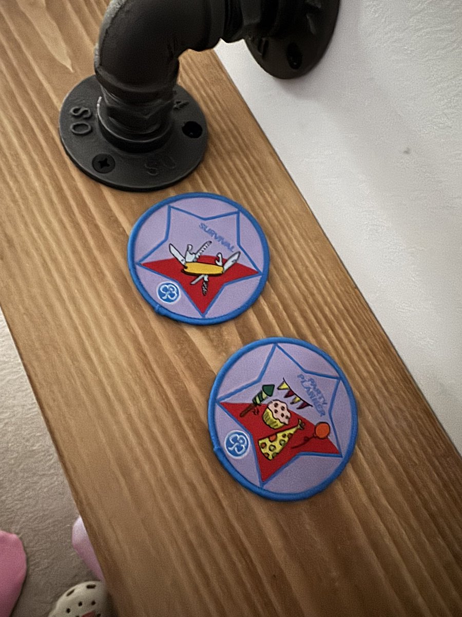 Lauren Bennie (@lauren_bennieuk) on Twitter photo We planned. We survived. These <a href="/GirlguidingScot/">Girlguiding Scotland</a> badges were well earned this weekend by our leadership team. <a href="/StonehouseGG/">1stStonehouseGuiding</a> Guides had a ball at our first camp since the pandemic.
Sporting the 90s era “vintage” <a href="/Girlguiding/">Girlguiding</a> casual wear at Gowan Park.
#Volunteers #GuidingFamily We planned. We survived. These <a href="/GirlguidingScot/">Girlguiding Scotland</a> badges were well earned this weekend by our leadership team. <a href="/StonehouseGG/">1stStonehouseGuiding</a> Guides had a ball at our first camp since the pandemic.
Sporting the 90s era “vintage” <a href="/Girlguiding/">Girlguiding</a> casual wear at Gowan Park.
#Volunteers #GuidingFamily
