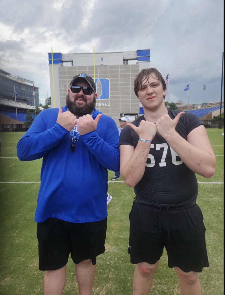Had fun at the Duke camp today