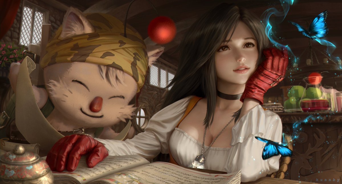 Reading 🌼
 #FFIX
