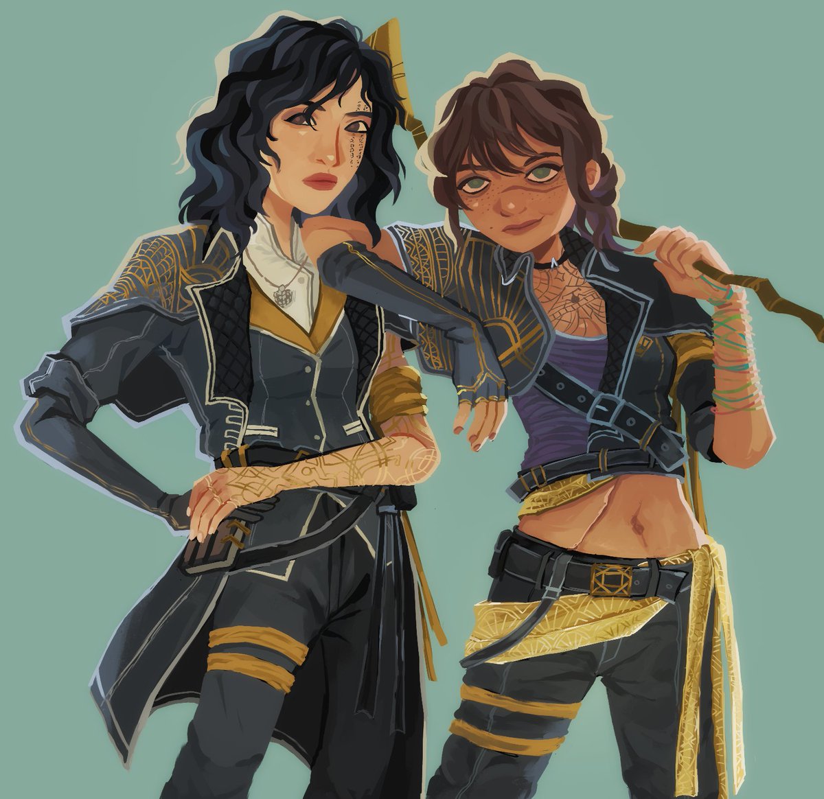 their outfits have way too much going on 💀 #Expedition33