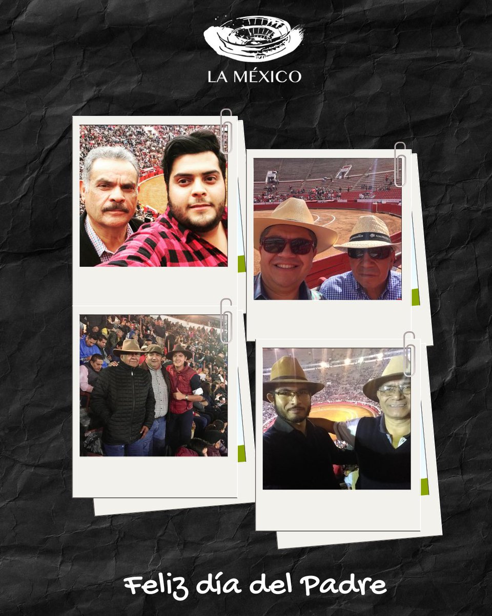 🎉 Feliz Día del Padre
Desde el corazón de La México, celebramos a quienes nos heredaron el amor por la fiesta, la valentía y el orgullo de nuestras tradiciones.
Un papá taurino es fuerza, legado y pasión.