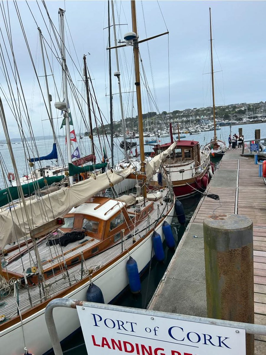 Crosshaven Traditional Sail marked 30 years in existence this weekend. A great achievement.
