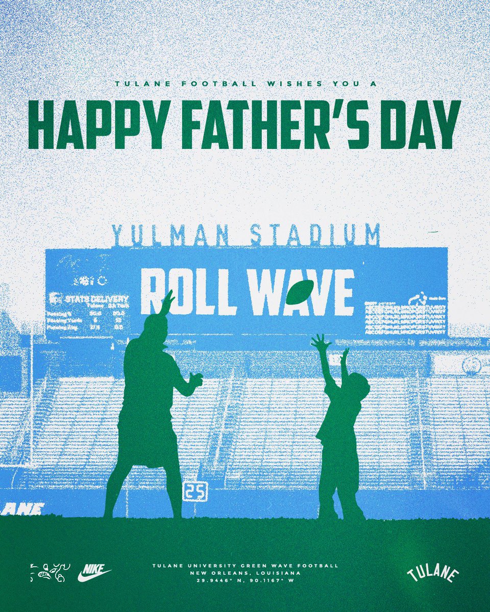 CoachCarterTU's tweet image. Happy Fathers Day🌊🤝💚
“You Are Appreciated 🙏🏾”

-Tupac Shakur-
