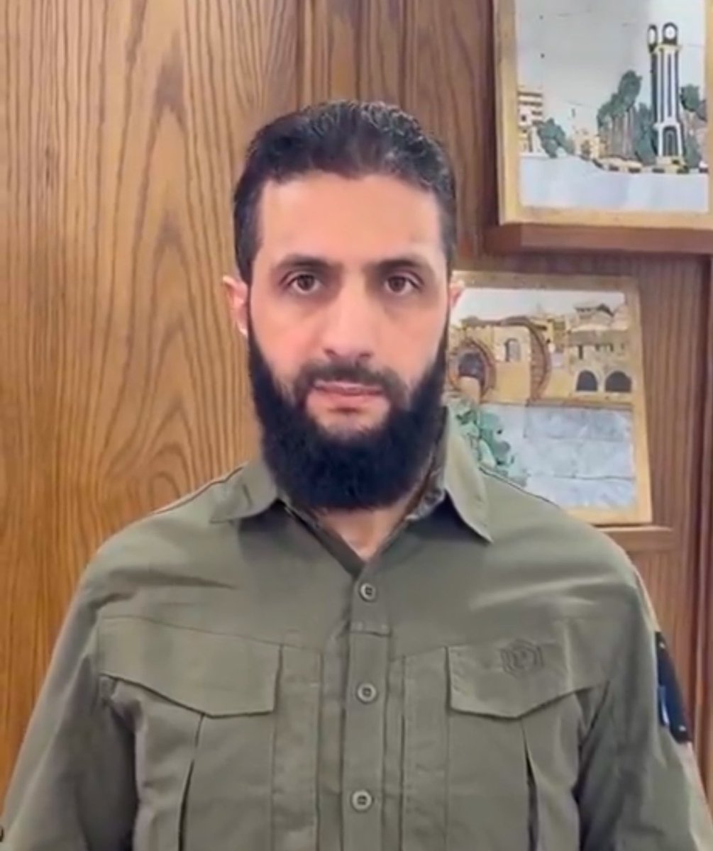 SprinterPress's tweet image. Al Julani: Syrian skies are open to shoot down Iranian missiles