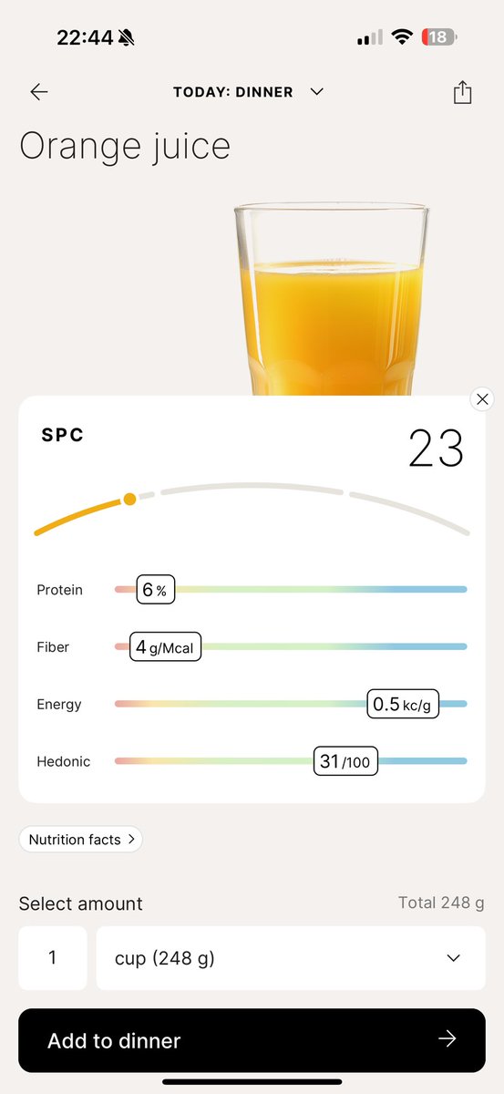 Yep, there’s a difference between oranges and orange juice, especially the fiber content is very different.