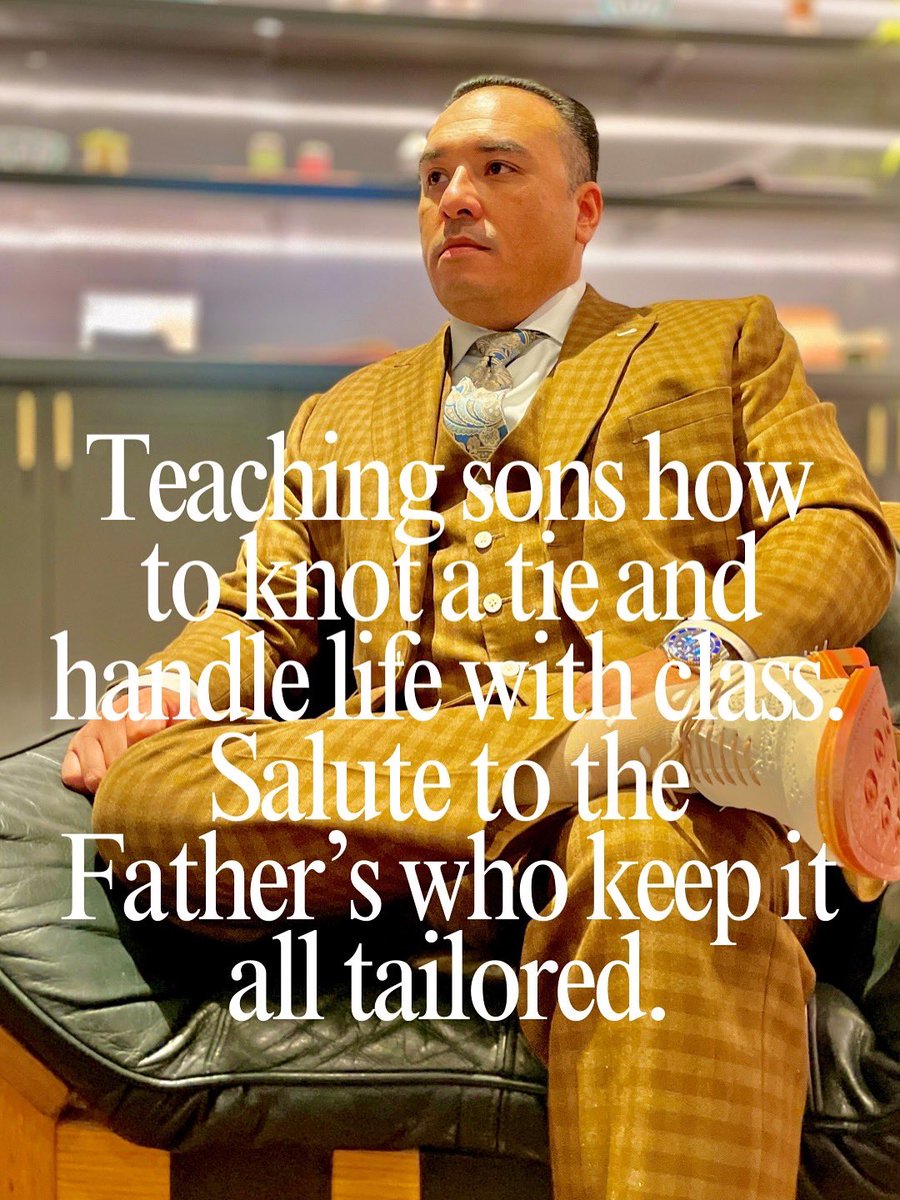 TheDapperOC's tweet photo. HAPPY FATHER’S DAY GENTS. The calendar only gives US one day but WE celebrate EVERYDAY!!! #TheElijahRyanCollective #CustomMenswear #TheERC https://t.co/YvRH7hr8Tb