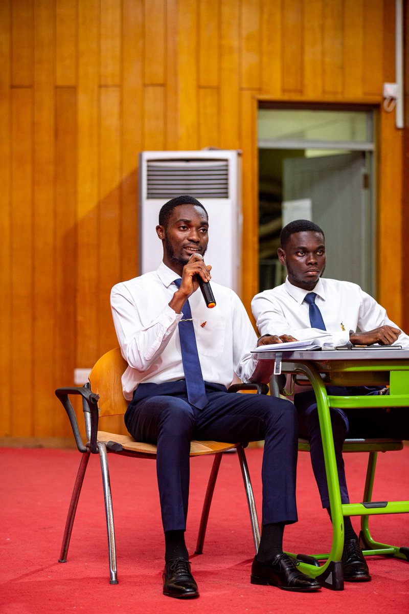 thegesaknust's tweet image. Justice and Prince are taking innovation to the next level! Prince Oppong is championing the AI approach with plans to introduce virtual labs for practical sessions, ensuring students gain hands-on experience anytime, anywhere.
#GESADECIDES2025 #GESAVETTING2025