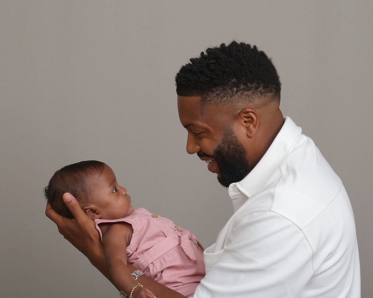 She reminds me everyday of what really matters! 👨🏾‍🍼 🫶🏾 #GirlDad #FathersDay #BuiltOnPurpose