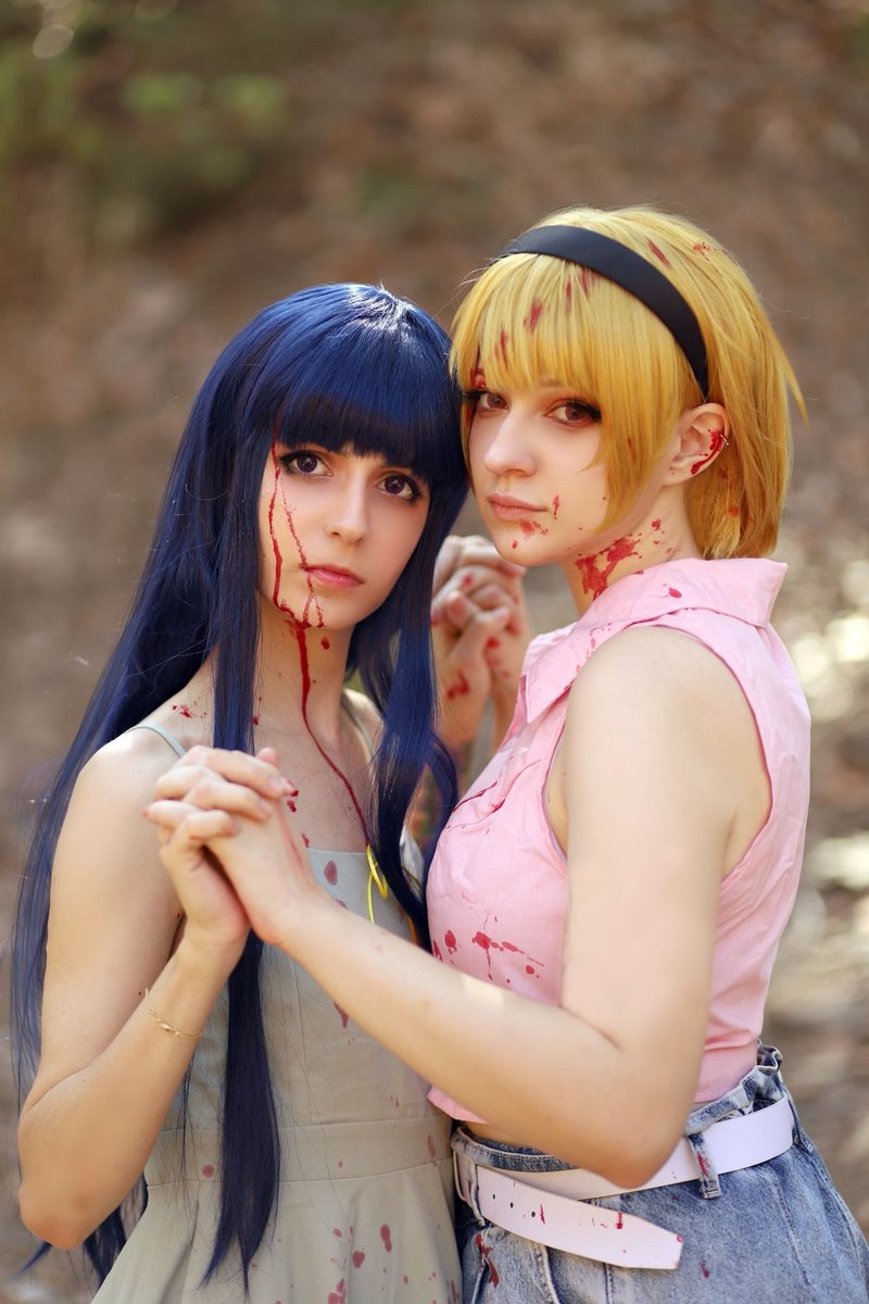 FukoPri's tweet image. Happy Watanagashi, everyone 🩸🪓
@07th_official
Rika Furude- @Miiyumura
Satoko Hojo- me
📸 @Dori_Daishi
#ひぐらしFA #ひぐらしのなく頃に #higurashinonakukoroni