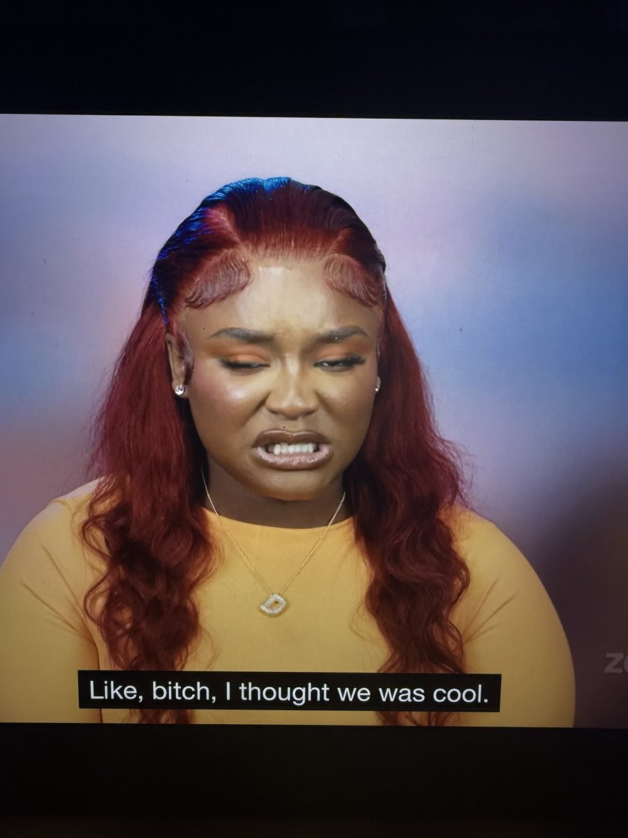 Like hello?? She know damn well if someone was coming at her the way she did Bahati she’d be on 10 #BaddiesGoneWild