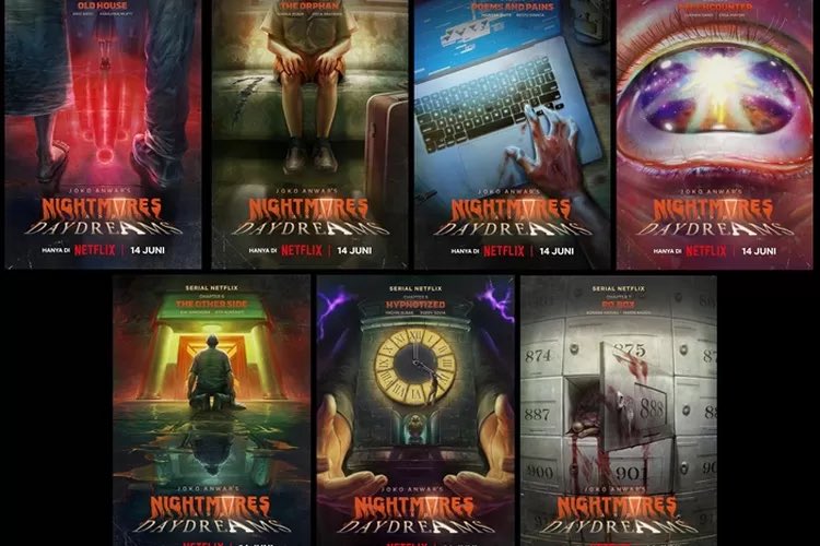 "Pesadillas y ensoñasiones de Joko Anwar." 

Serie antológica bizarra de terror y sobrenatural con 7 episodios diferentes, un viaje en el tiempo a Yakarta (Indonesia) con personajes de diferente clase social.

Si les gusta la cultura Asiática.

Esta serie les volará la cabeza.