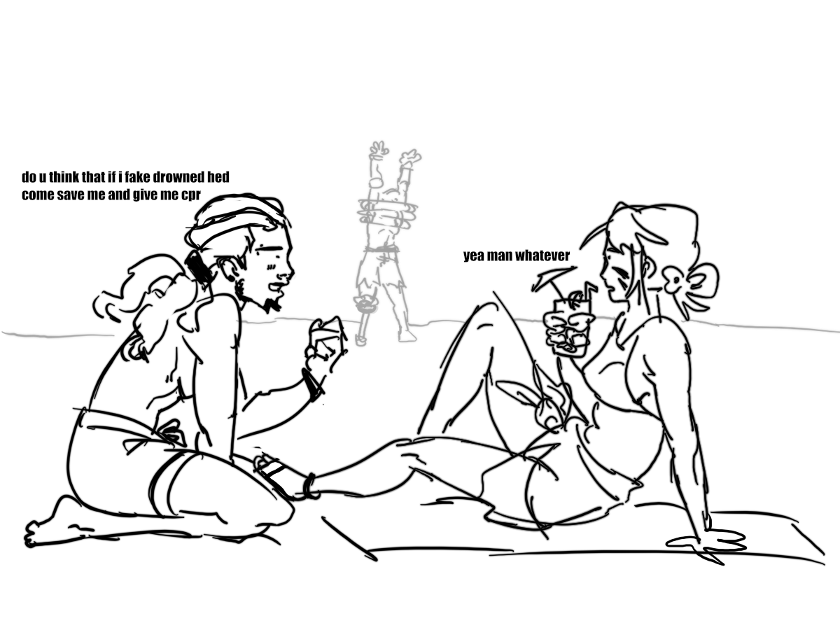 doodles #lucio #junkrat