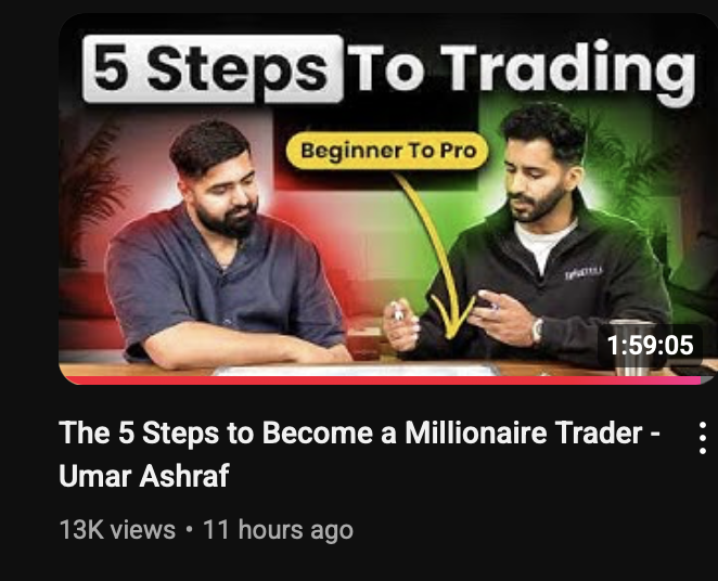 One of the best videos I think every trader should watch.

I go through every phase of a trader, the issues you deal with and how to solve it to get to the next phase.

Also best 5 comments will get a free <a href="/TradeZella/">TradeZella 🦄</a> subscription