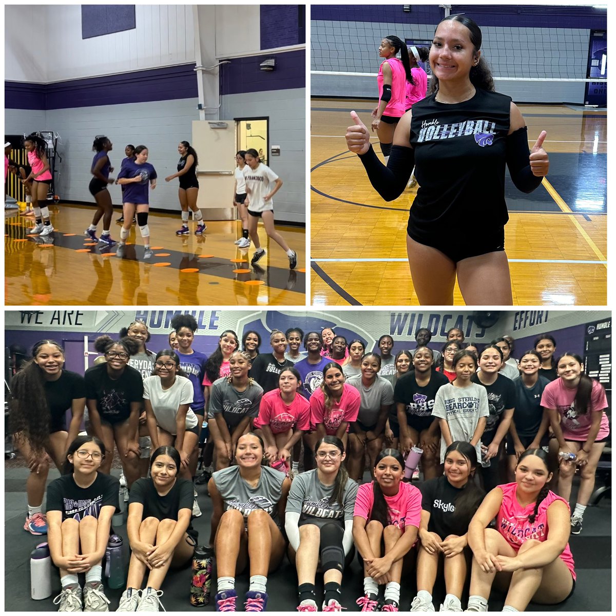 Humble Volleyball (@humble_vball) on Twitter photo Great first week of training! If you missed last week, hope to see you this week! π
ποΈ June 9 - July 16
π Mon & Wed 9:45am - 12:30pm
Tues 5:15pm - 8:00pm
π Gym 3
<a href="/HumbleISD_HHS/">Humble High School</a> <a href="/HumbleISD_SMS/">Ross Sterling MS</a> <a href="/HMS_ladycats/">HMS Girls Athletics</a> <a href="/Coach_RobMurphy/">Robert Murphy</a> <a href="/HumbleISD_Ath/">Humble ISD Athletics</a> <a href="/WildcatsALLspo1/">Wildcats ALLsports Booster</a> Great first week of training! If you missed last week, hope to see you this week! π
ποΈ June 9 - July 16
π Mon & Wed 9:45am - 12:30pm
Tues 5:15pm - 8:00pm
π Gym 3
<a href="/HumbleISD_HHS/">Humble High School</a> <a href="/HumbleISD_SMS/">Ross Sterling MS</a> <a href="/HMS_ladycats/">HMS Girls Athletics</a> <a href="/Coach_RobMurphy/">Robert Murphy</a> <a href="/HumbleISD_Ath/">Humble ISD Athletics</a> <a href="/WildcatsALLspo1/">Wildcats ALLsports Booster</a>