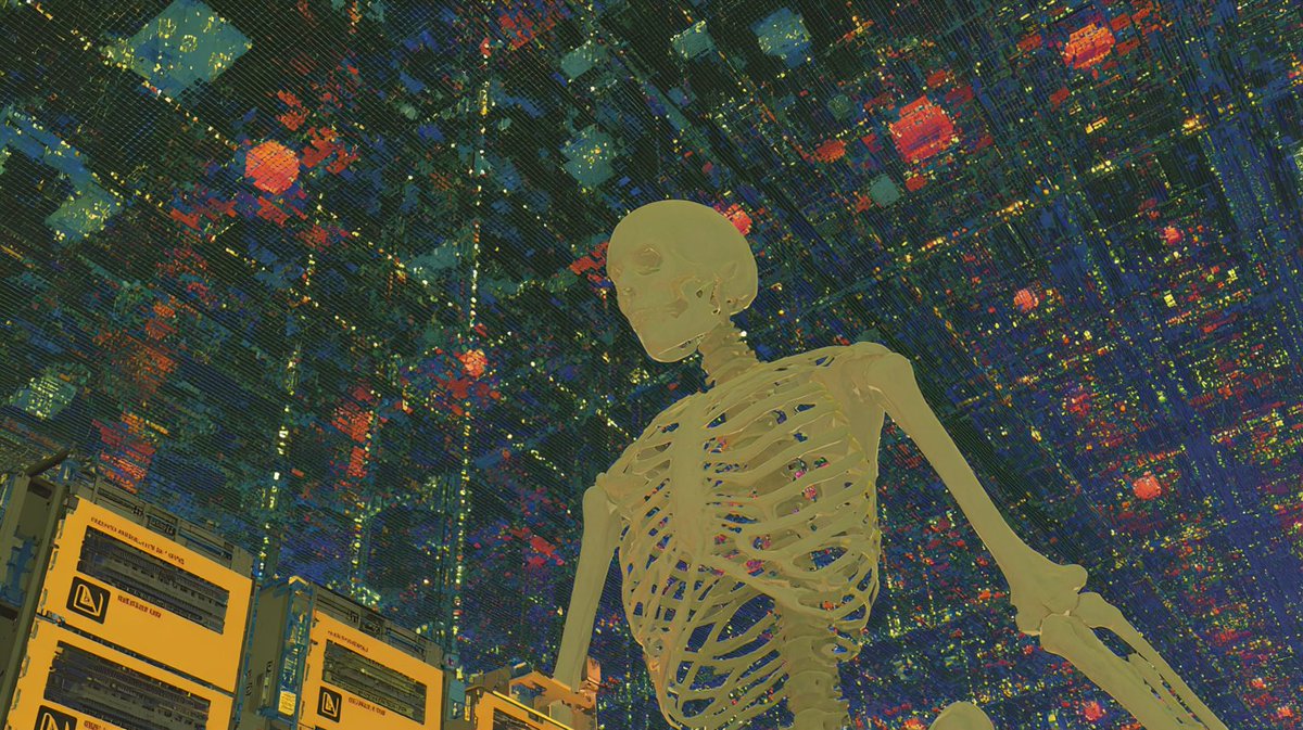 even in death, the upload never stops.