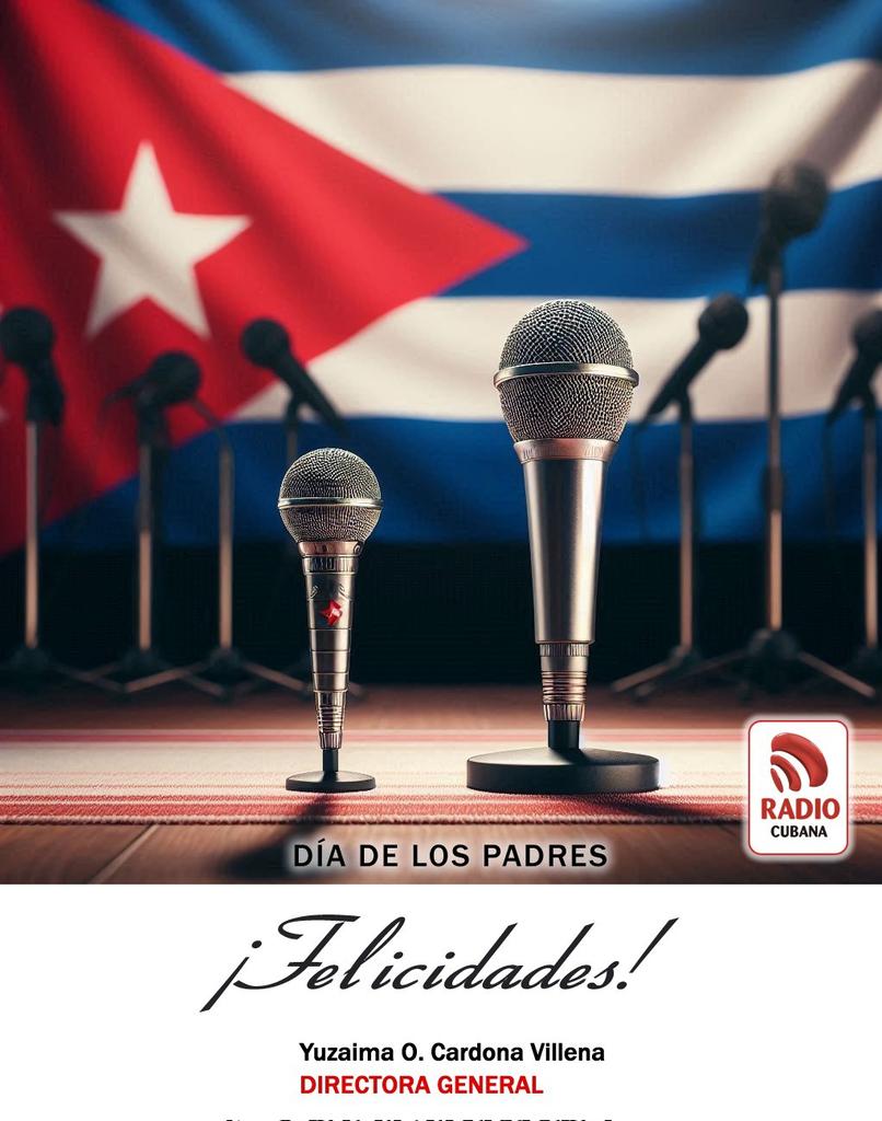 Feliz día a todos los padres de la <a href="/radio_cubana/">Radio Cubana</a> y de todo #Cuba, ellos son nuestros héroes de todos días, nuestros reparadores de sueños, nuestros guerreros invencibles!