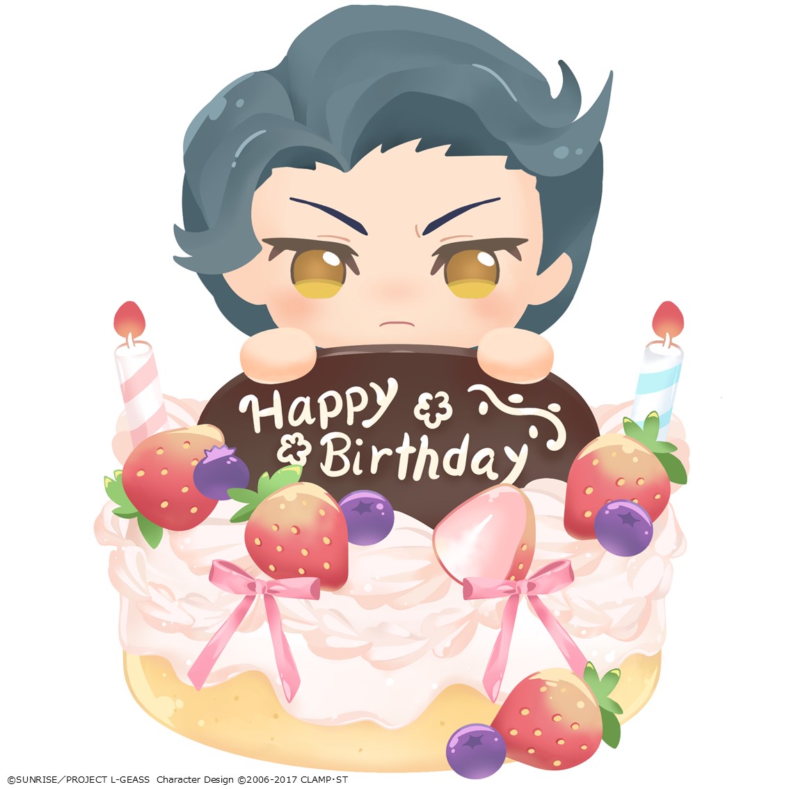 ／
🍰🎊🎉🍰🎊🎉
08.02
ジェレミア
Happy Birthday！
🎉🎊🍰🎉🎊🍰
＼

#geassp #コードギアス #反逆のルルーシュ