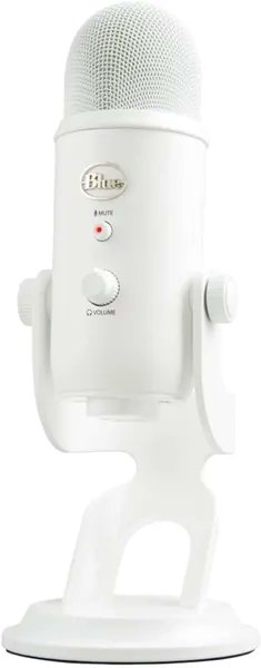 I just received Logitech for Creators Blue Yeti USB Microphone for PC, Podcast, Gaming, Streaming, Studio, Computer Mic - Whiteout - Whiteout from hsends via Throne. Thank you! throne.com/beesoup7 #Wishlist #Throne