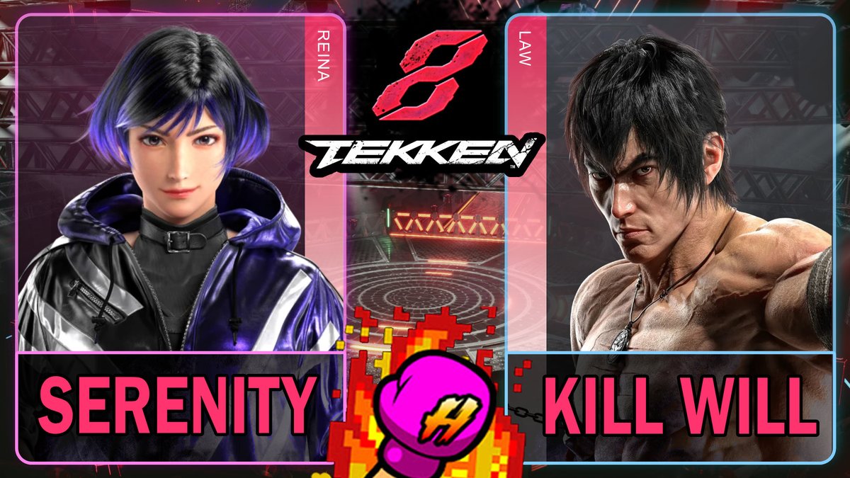 HypeFightGame's tweet photo. Tekken 8🥊鉄拳8🥊
Tekken 8 Serenity (REINA) VS Kill Will (LAW)🥊
https://t.co/ih0mUTobzy
#TEKKEN8 #鉄拳8 #T8_REINA #T8_LAW
#replays #fight #games #gameplay #fightinggames

🥊Subscribe:) 購読する
https://t.co/2FTWhQVuvF  👈👈👈 https://t.co/zP1C34Y7Qx