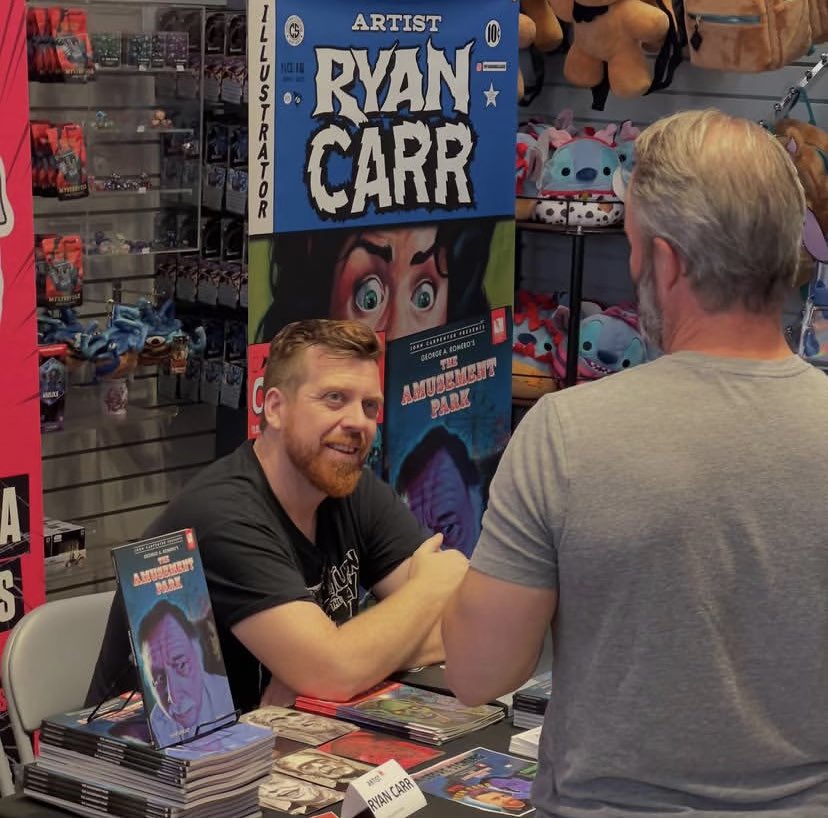 Ryan Samuel Carr (@ryansamuelcarr) on Twitter photo Such a fun signing today at <a href="/universalTFAW/">TFAW Universal</a> for THE AMUSEMENT PARK graphic novel and <a href="/stormkingcomics/">Storm King Comics</a> !
#theamusementpark Such a fun signing today at <a href="/universalTFAW/">TFAW Universal</a> for THE AMUSEMENT PARK graphic novel and <a href="/stormkingcomics/">Storm King Comics</a> !
#theamusementpark