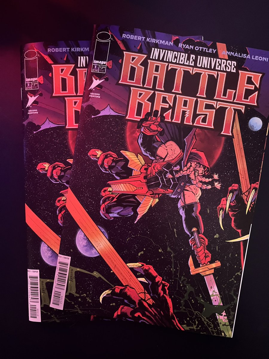 Cohen_B24's tweet photo. @RyanOttley I finally got the Battle Beast comic. I did end up getting 2, one for me and one for my friend for his birthday. https://t.co/WCWJQQ7C3x