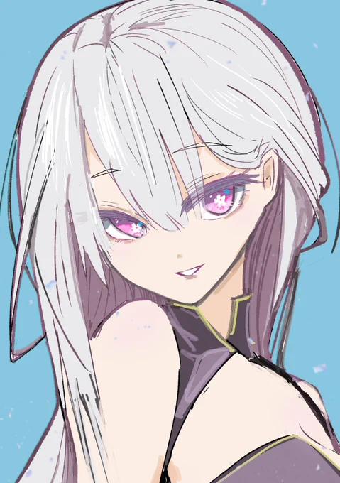 おはやま。おはぶい二日目です。 愛するルナさんを初めて描いたFAです。ホールケーキ食べてるの見て描きました。 今日は和菓子の日です。和菓子大好き。あとルナさんの妹のルミナさんは今日で配信始めて一か月です。 みなさん今日も一日お元気で。じゃ、僕も出発します。 #見てルナ