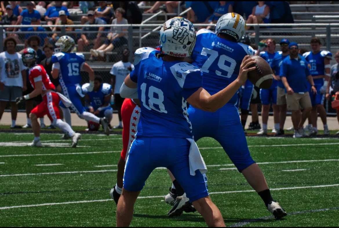 camfoley15's tweet photo. So blessed to get to play in this game and play as a bearcat one last time! Had a great time meeting new people! @coachmickfoley @BearcatGrafton @WJFootball @Coach_Sirianni @CoachCranston @VisionQb @NSFootballWV https://t.co/bOQYdDxIOP