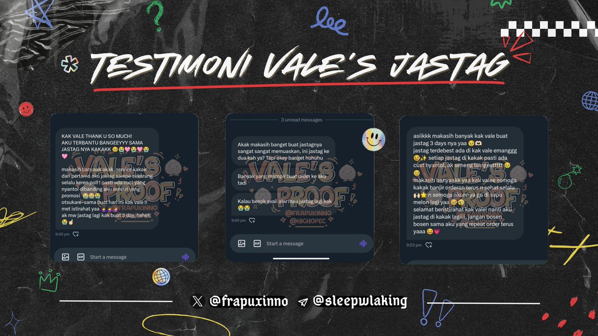 ihuggedjh's tweet photo. Halo, spes fh opress, gestun, cek turnitin, joki tugas, layout, sosmed needs, design, āpprēm/nët only atau spes lain nya ada yang need jastag for today? Watashi @frapuxinno available untuk beberapa slot lagi ya today #zonauang https://t.co/AZbaa1RGQ4