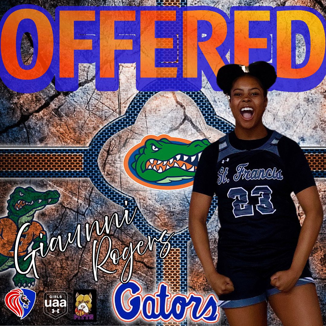 Giaunni Rogers (@giaunnirogers) on Twitter photo Blessed to receive an offer with <a href="/GatorsWBK/">Gators Women’s Basketball</a> thank you <a href="/CoachFredW/">Fred Williams</a> <a href="/kraefin/">Kelly Rae Finley</a> I am looking forward to building this relationship! #GoGators Blessed to receive an offer with <a href="/GatorsWBK/">Gators Women’s Basketball</a> thank you <a href="/CoachFredW/">Fred Williams</a> <a href="/kraefin/">Kelly Rae Finley</a> I am looking forward to building this relationship! #GoGators