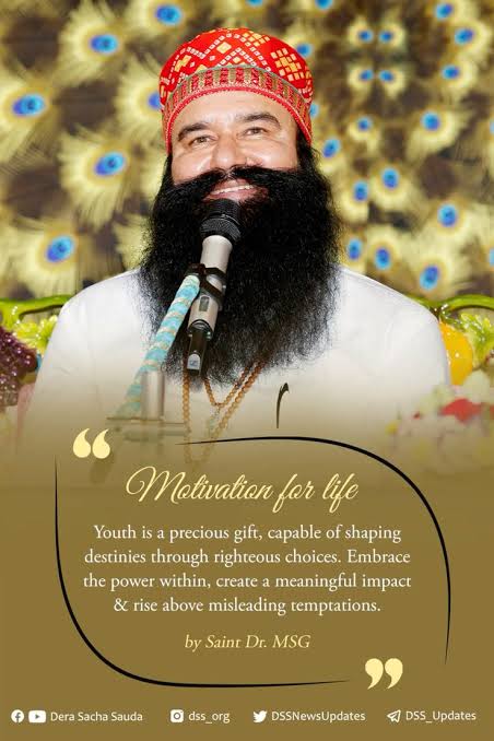 mehak_kakar7's tweet photo. Everyday is a new day 
We should learn everyday something new; something Productive so that we can grow
Self Improvement by time is must 
We can find our weakness and strengths through Regular Meditation 
Take it as a #MondayMotivation tip
Inspiration- Saint MSG https://t.co/lPUU9CJjRQ